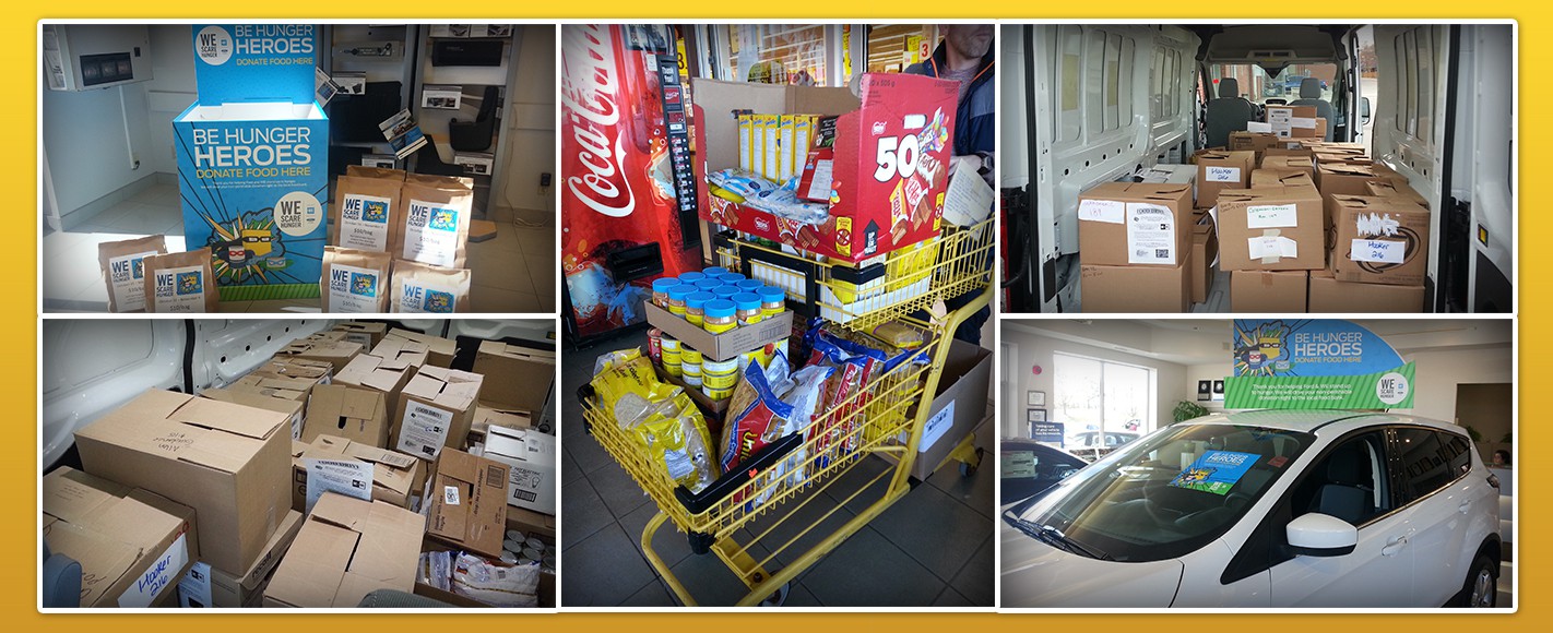 Scare Hunger food drive